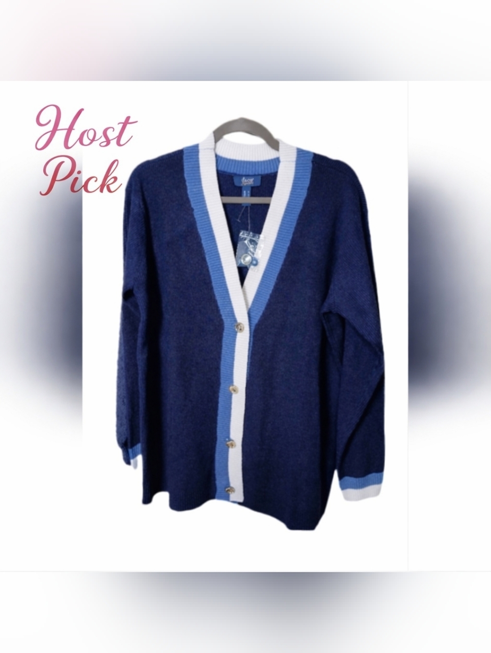 D and Co Signature Women's Cardigan Size M
